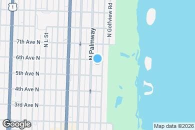 Map image of the property - 525 N Lakeside Dr