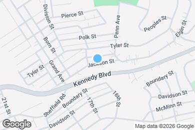 Map image of the property - 1607 Jackson St