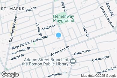 Map image of the property - 150 Wrentham St
