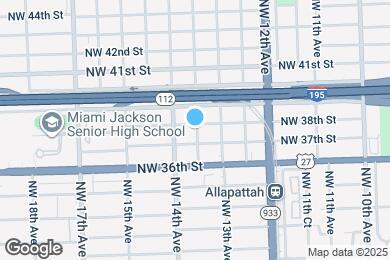Map image of the property - 3760 NW 13th Pl