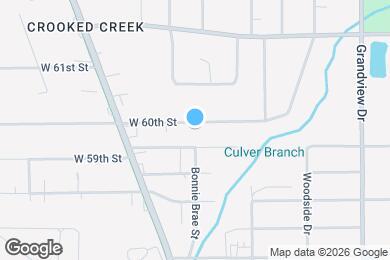 Map image of the property - 1857 W 60th St