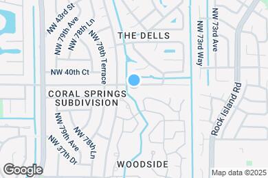 Map image of the property - 7616 NW 40th St
