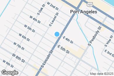 Map image of the property - 412 S Lincoln St