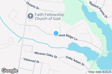 Map image of the property - 1714 Summit Ridge Ln