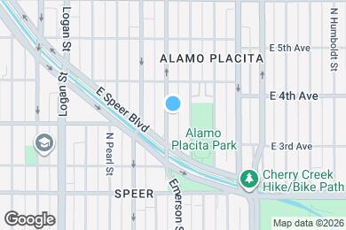 Map image of the property - 360 N Clarkson St