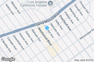 Map image of the property - 1845 Glendon Ave