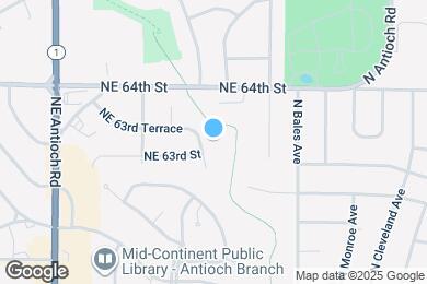 Map image of the property - 6303 N Bellefontaine Ave