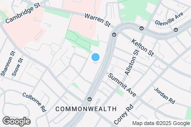 Map image of the property - 1515 Commonwealth Ave