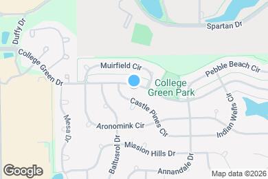Map image of the property - 1985 College Green Dr