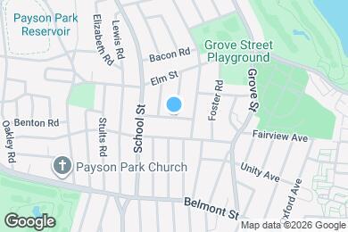Map image of the property - 38 Harvard Rd