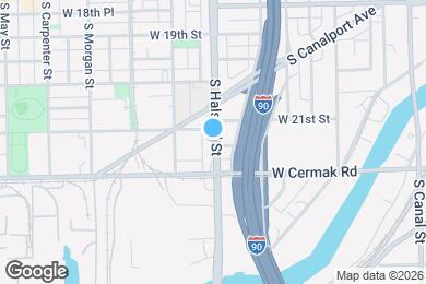 Map image of the property - 2120 S Halsted St