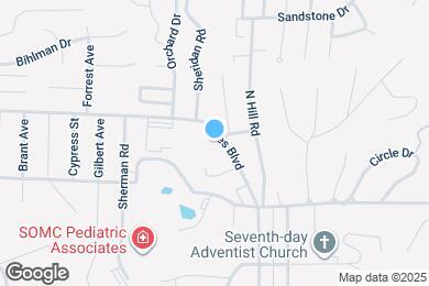 Map image of the property - 1802 Coles Blvd
