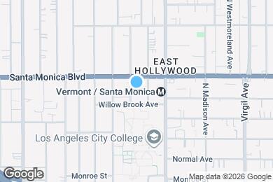 Map image of the property - 1022 N Berendo St