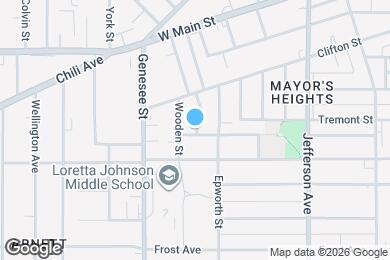 Map image of the property - 268 Jefferson Ter