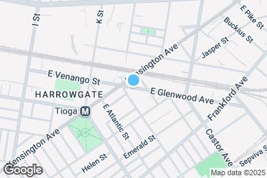 Map image of the property - 1822 E Glenwood Ave