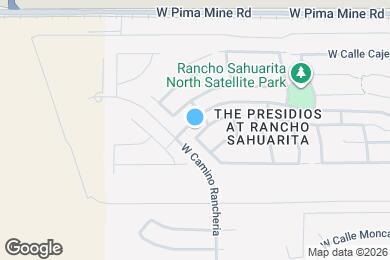 Map image of the property - 816 W Calle Ormino