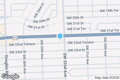 Map image of the property - 3232 Coral Way