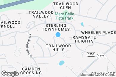 Map image of the property - 2412 Horizon Hike Ct