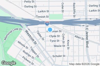 Map image of the property - 6121 Hamman St