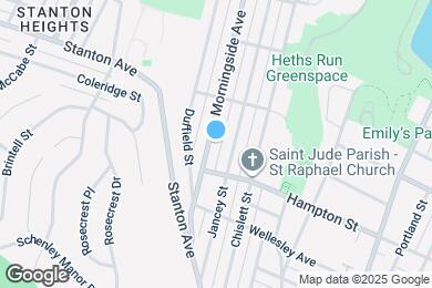 Map image of the property - 1124 Morningside Ave