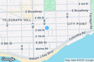 Map image of the property - 687 E 6th St