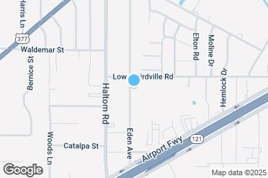 Map image of the property - 1944 Eden Ave