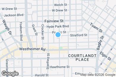 Map image of the property - 2610 Whitney St