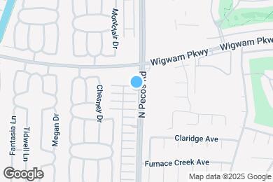 Map image of the property - 2600 Twin Pines Ave