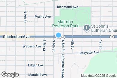 Map image of the property - 509 Charleston Ave