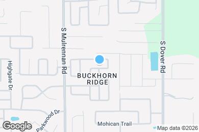 Map image of the property - 4351 Brandon Ridge Dr