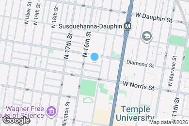 Map image of the property - 1521 Fontain St