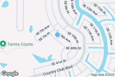 Map image of the property - 3919 SE 9th Ct