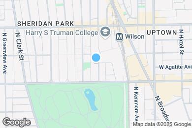 Map image of the property - 4438 N Racine Ave
