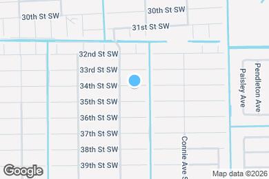 Map image of the property - 2707 34th St SW