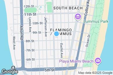 Map image of the property - 817 Meridian Ave