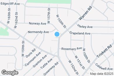 Map image of the property - 3442 Warren Rd