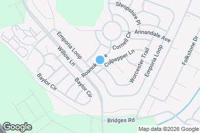 Map image of the property - 1513 Culpepper Ln