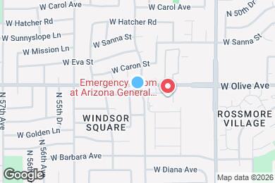 Map image of the property - 5302 W Puget Ave