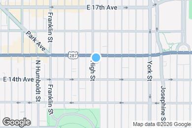 Map image of the property - 1450 High St