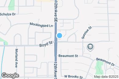 Map image of the property - 1207 Boyd St