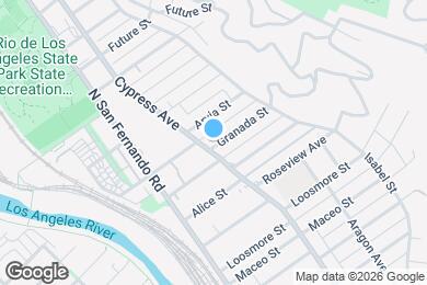 Map image of the property - 1253 Cypress Ave