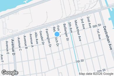 Map image of the property - 3808 5th St