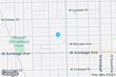 Map image of the property - 3627 W Dickens Ave