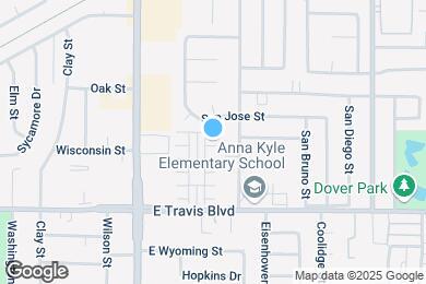 Map image of the property - 1658 Glenmore Dr
