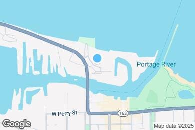 Map image of the property - 206 W Lakeshore Dr