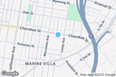 Map image of the property - 3414 Salena St