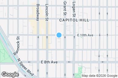 Map image of the property - 960 N Sherman St