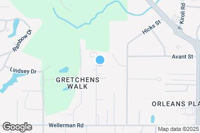 Map image of the property - 134 Fairlane Dr