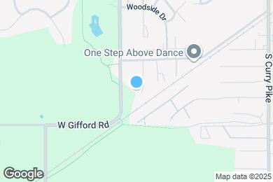 Map image of the property - 1332 S Hickory Grove Ln
