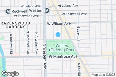 Map image of the property - 2302 W Sunnyside Ave